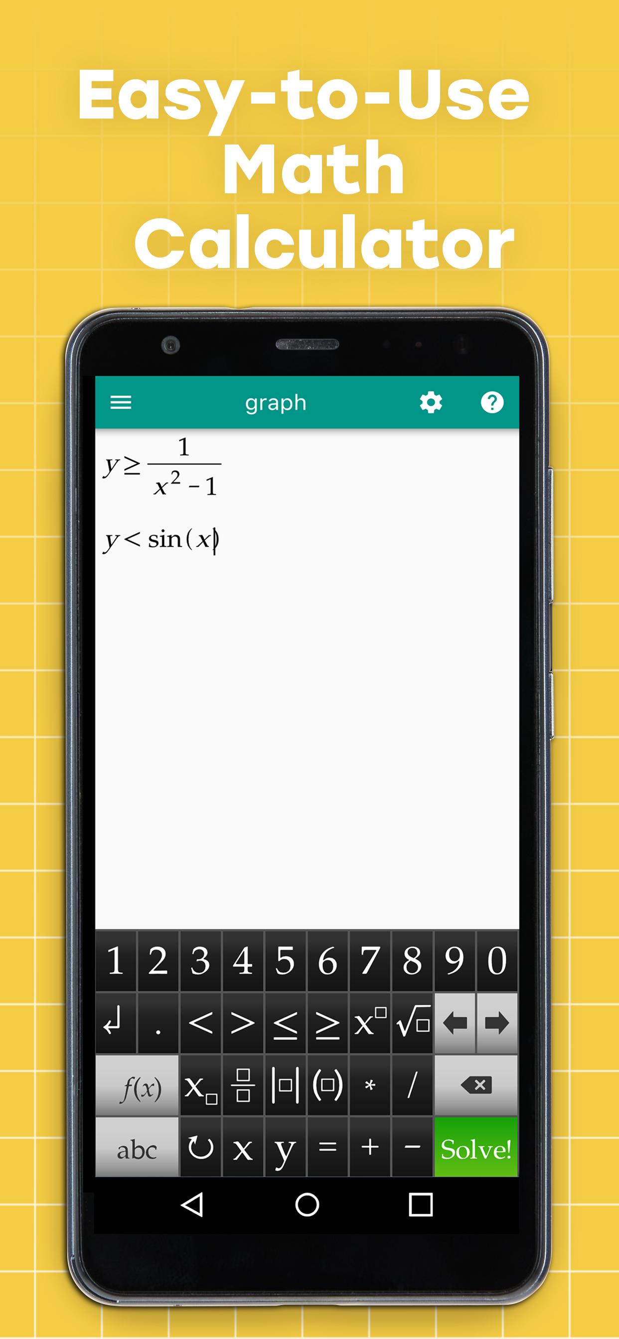 اسکرین شات 4 برنامه Algebrator-step-by-step solver