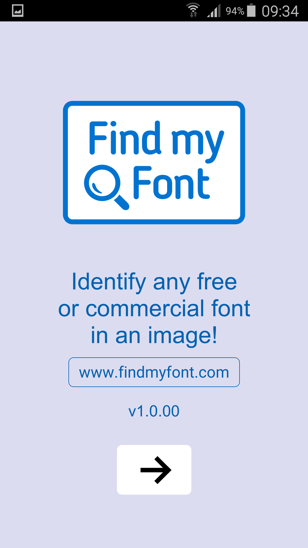اسکرین شات 1 برنامه Find my Font