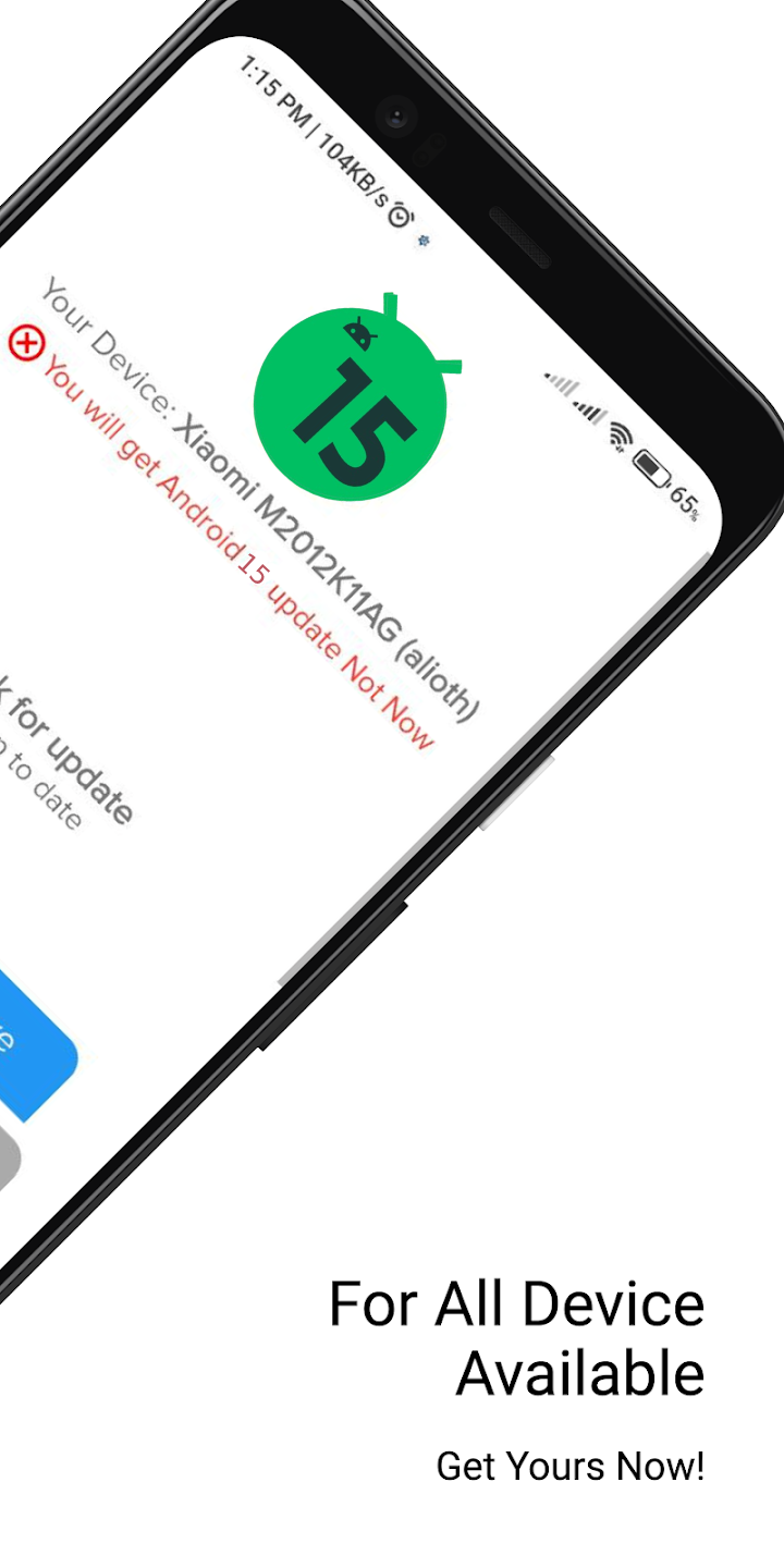 اسکرین شات 2 برنامه Android 15 Update : Android