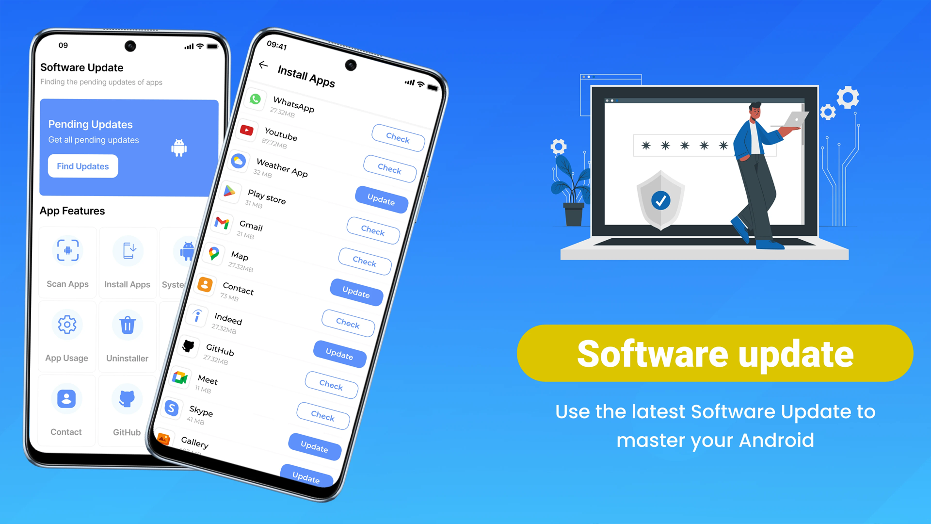 اسکرین شات 8 برنامه Update Software App: Updates