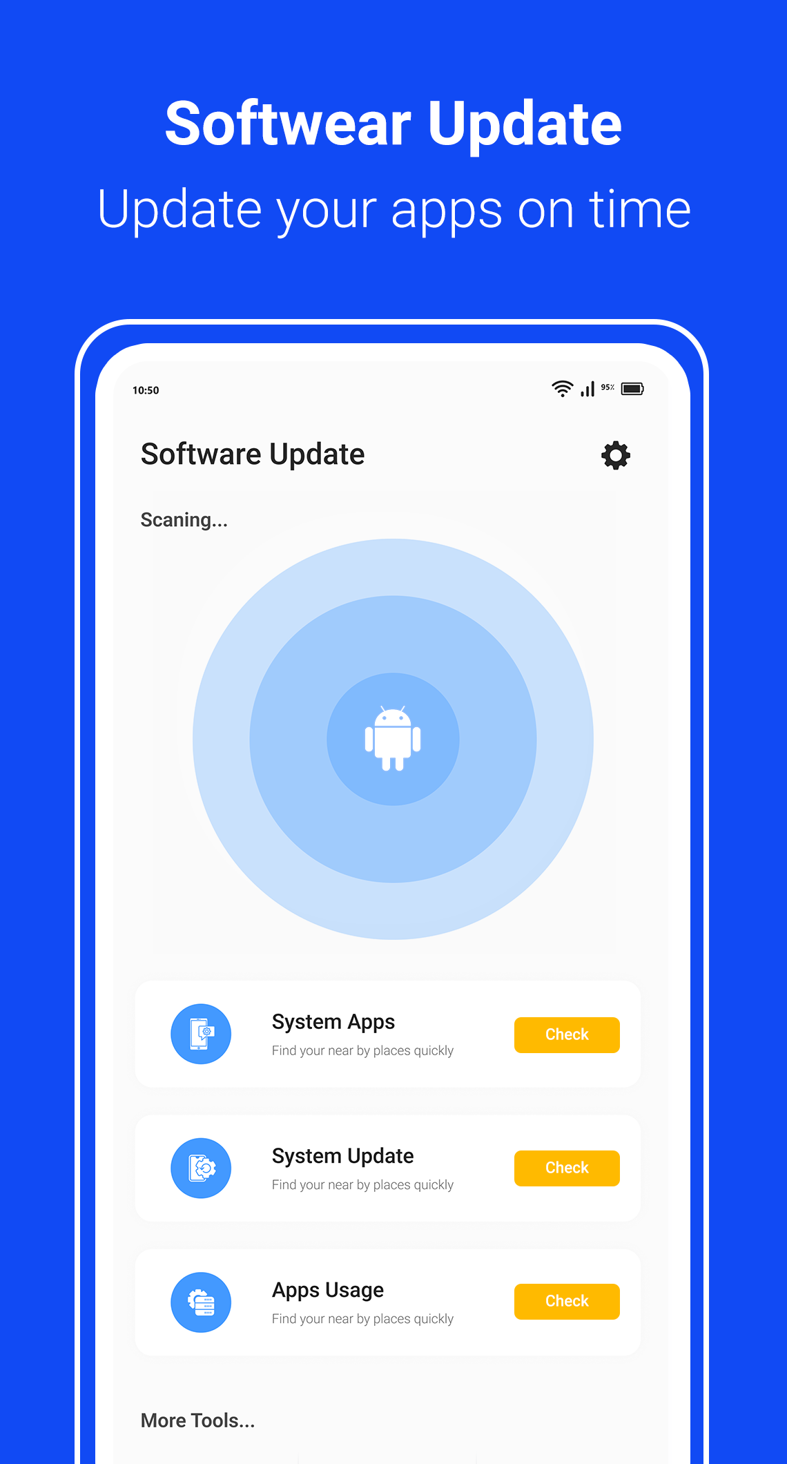 اسکرین شات 5 برنامه Update Software App: Updates