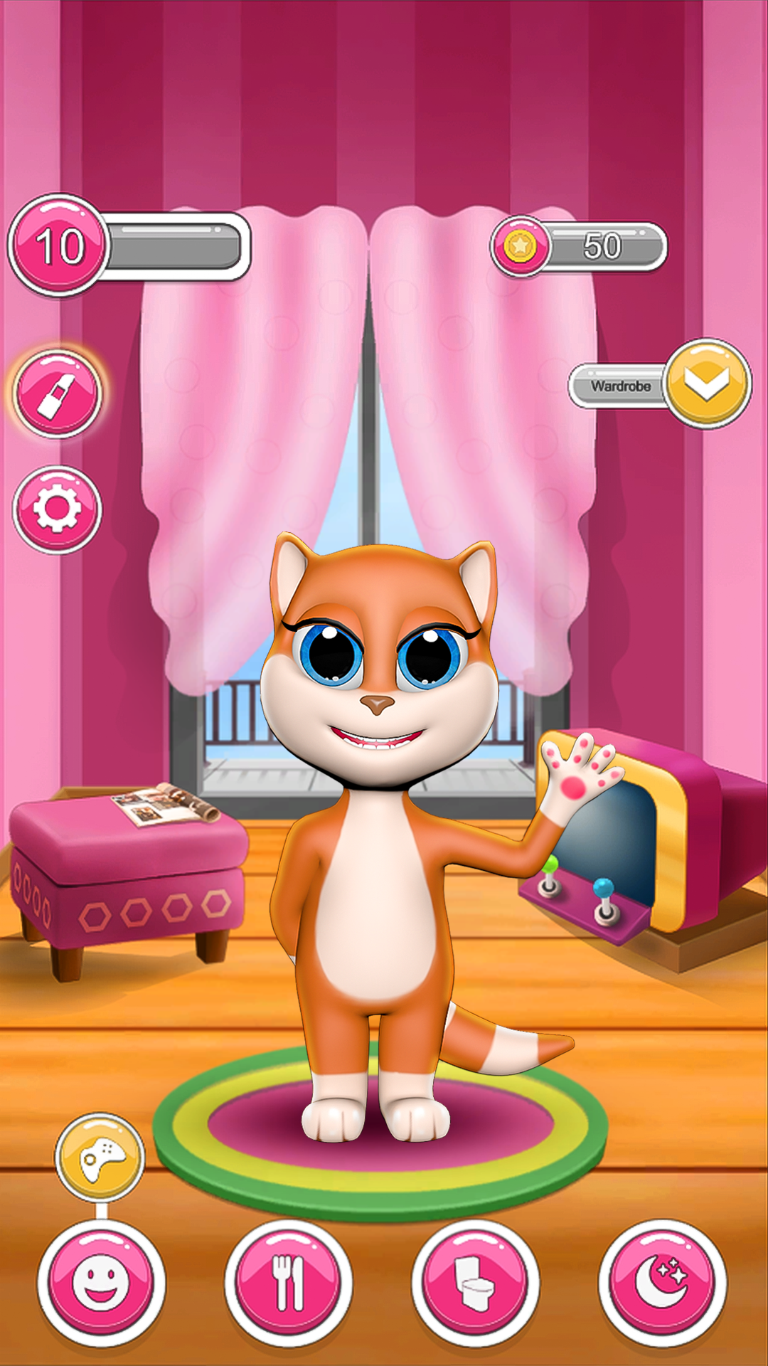 اسکرین شات 3 بازی My Talking Cat Sofy