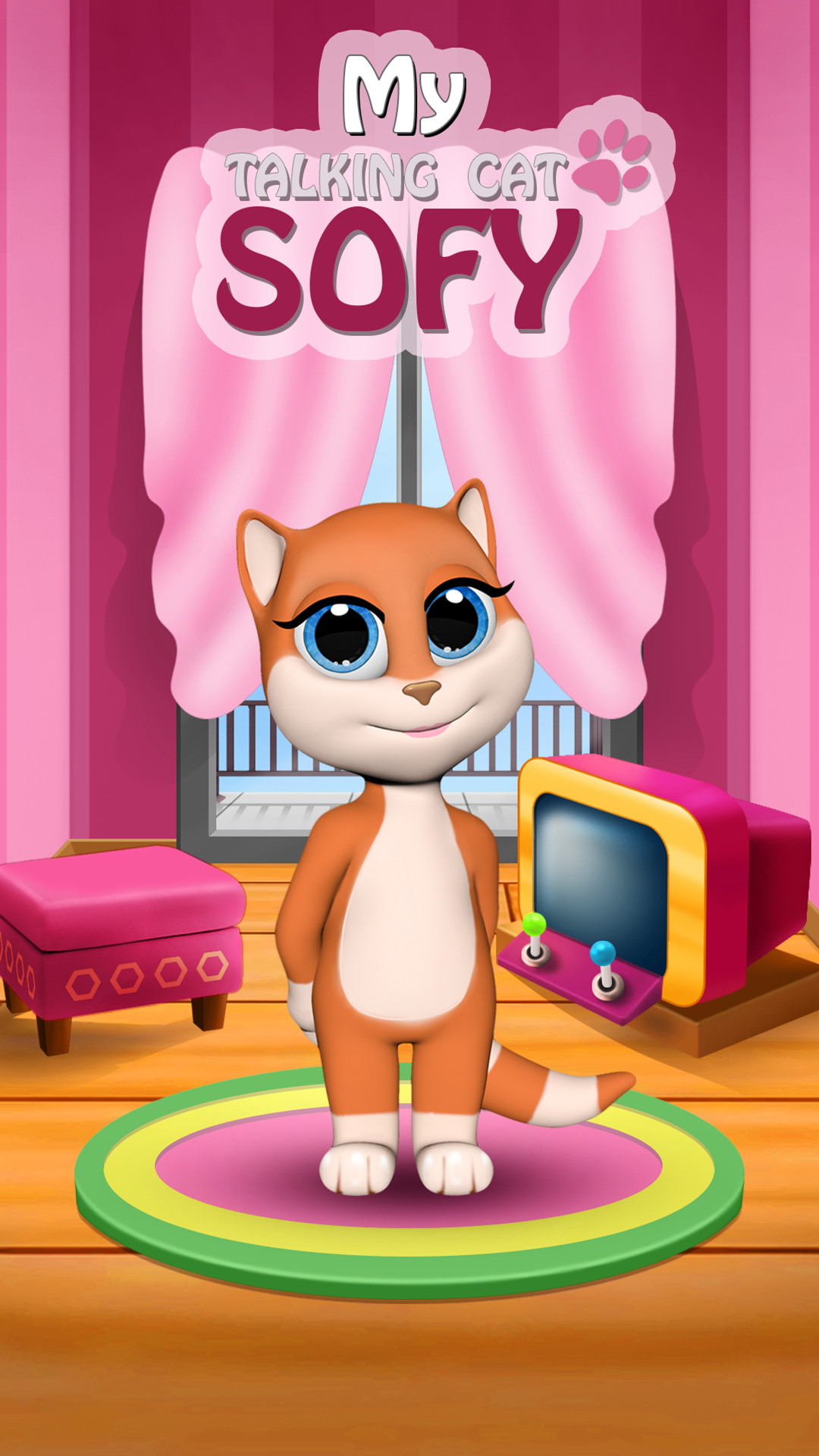 اسکرین شات 1 بازی My Talking Cat Sofy
