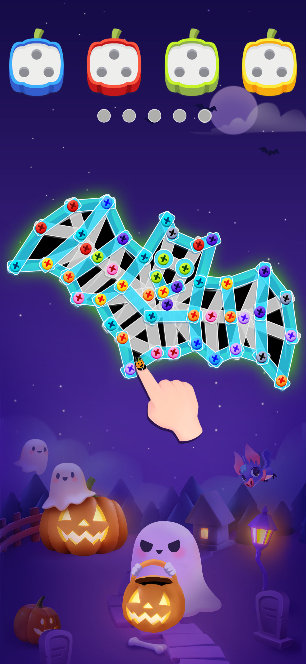 اسکرین شات 1 بازی Screw Snap: Nuts & Bolts Jam