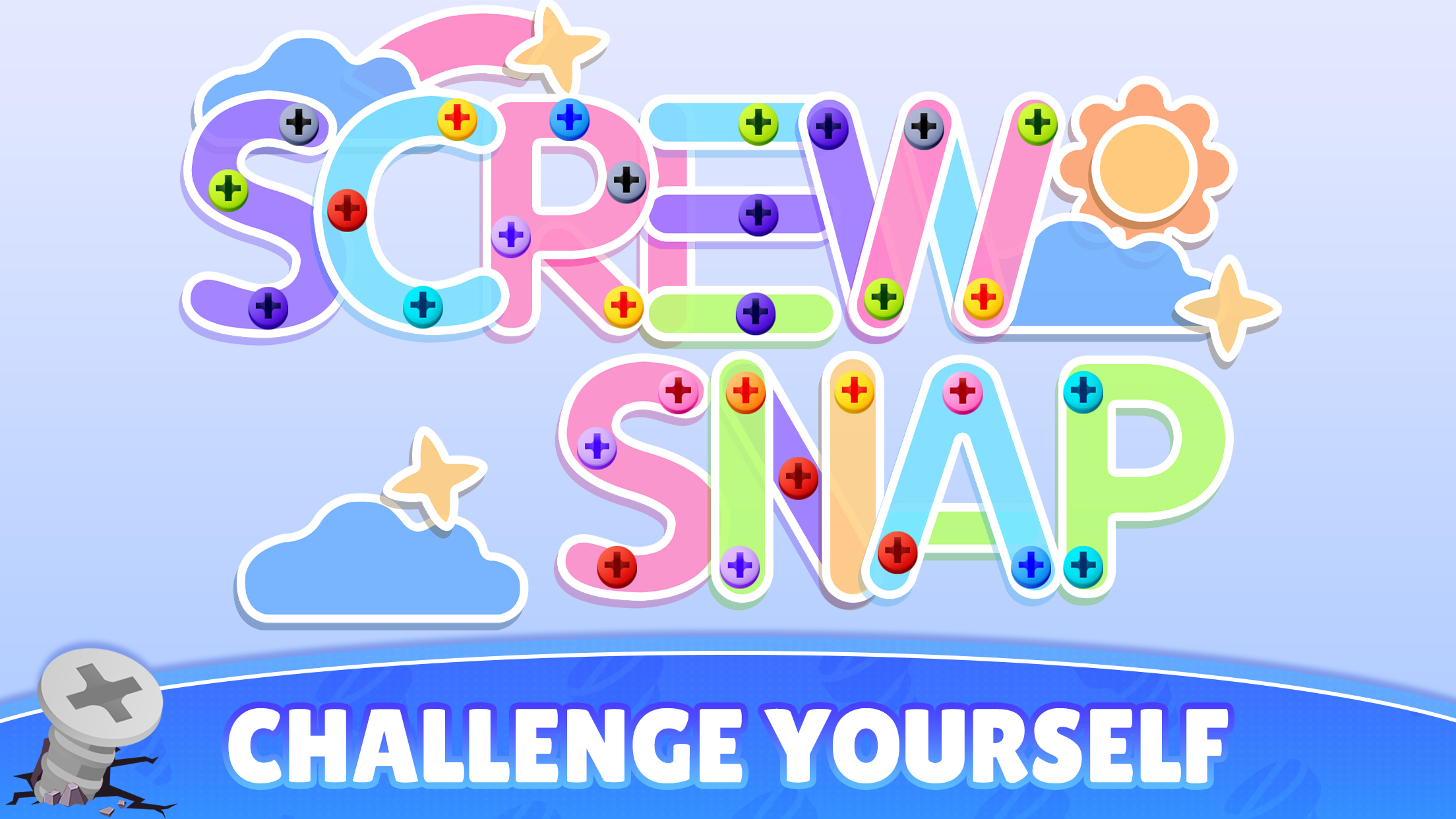 اسکرین شات 6 بازی Screw Snap: Nuts & Bolts Jam