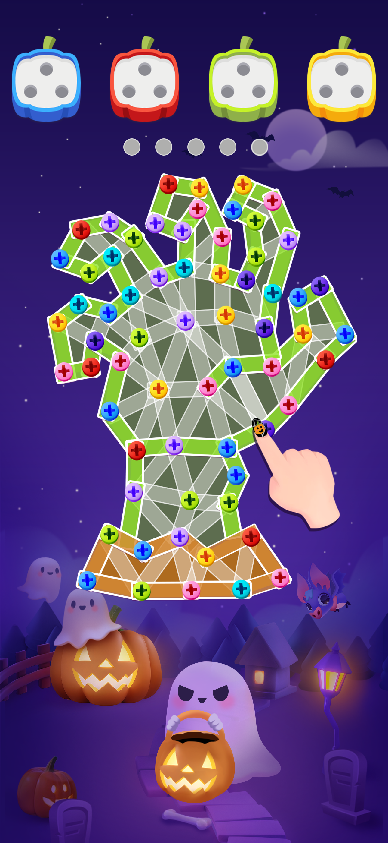 اسکرین شات 2 بازی Screw Snap: Nuts & Bolts Jam