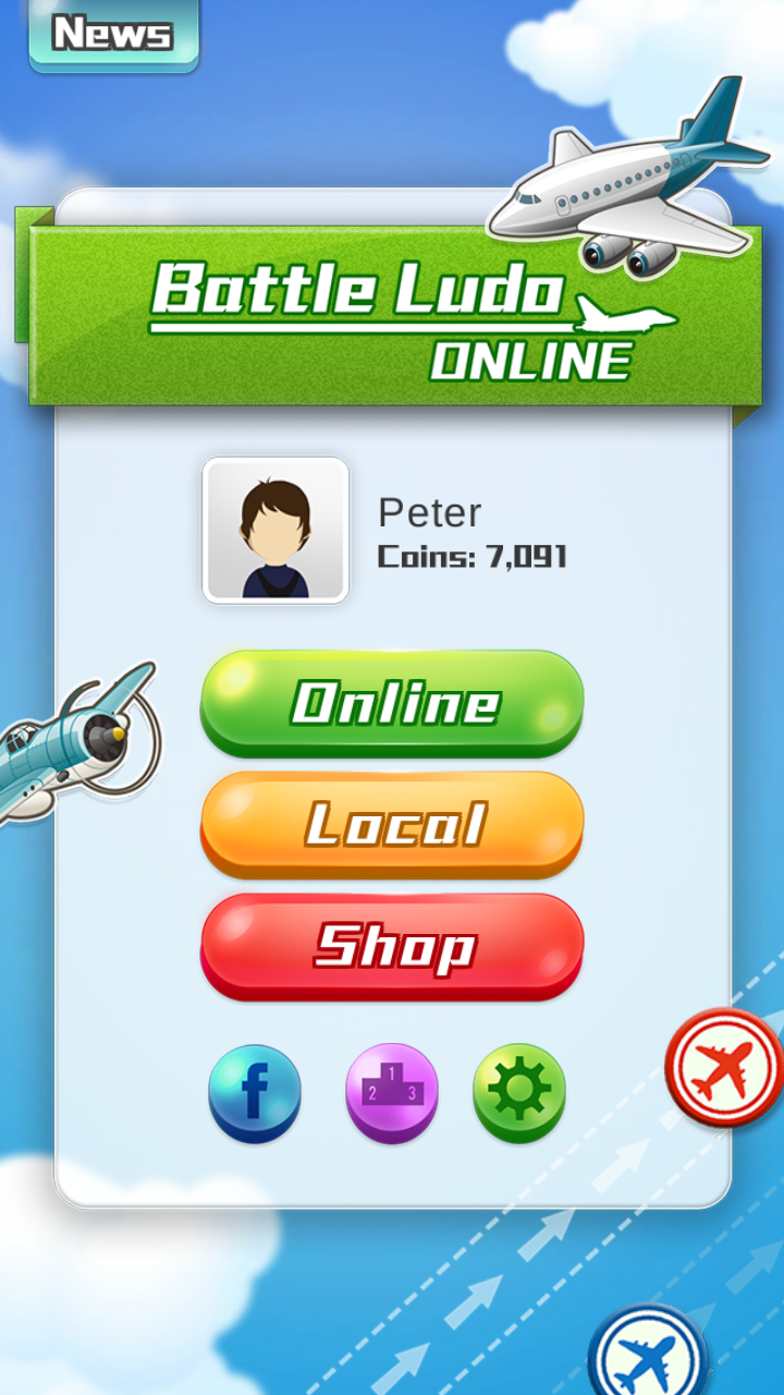 اسکرین شات بازی Battle Ludo Online 1