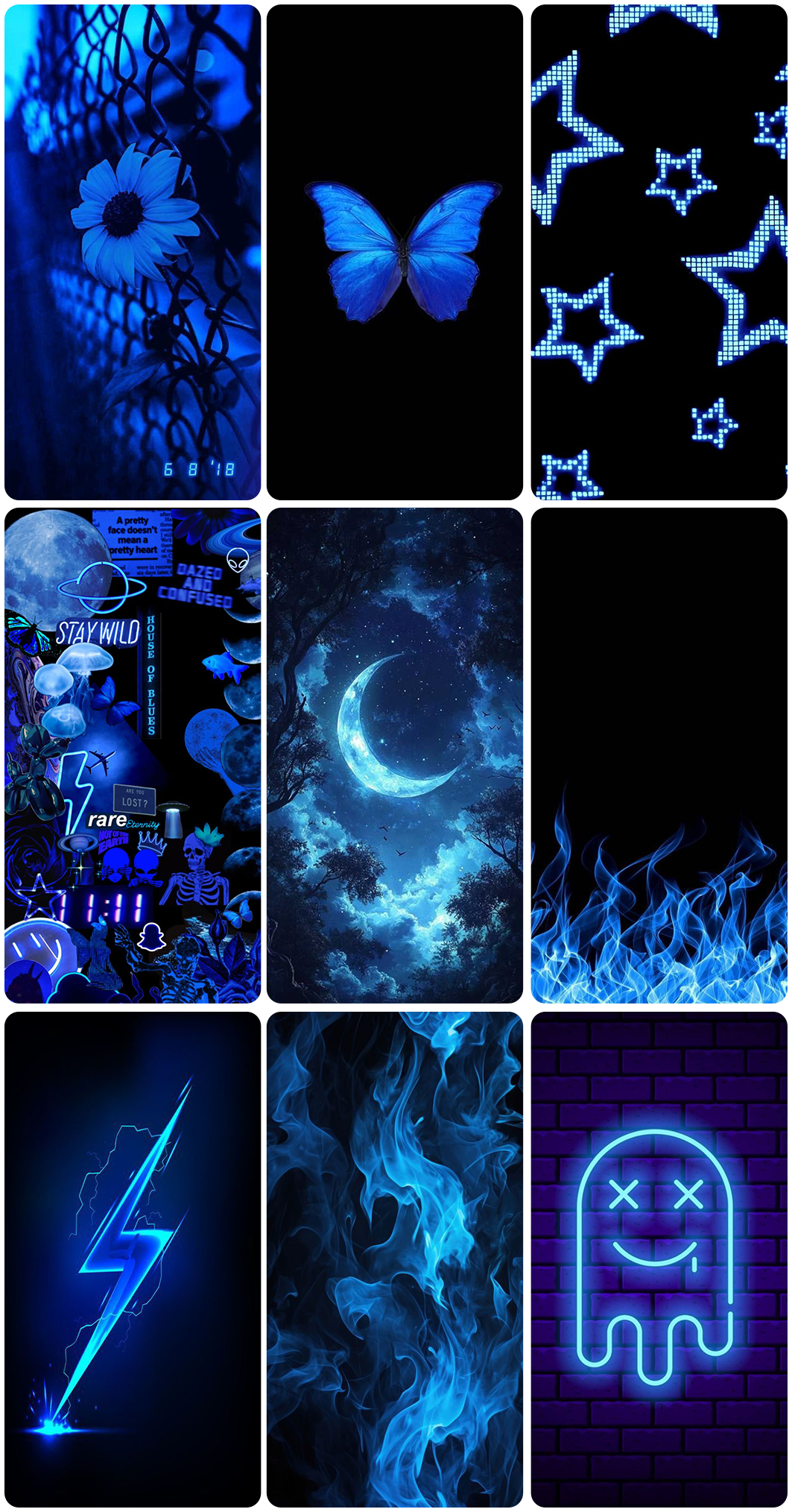 اسکرین شات 4 برنامه Black Art aesthetic Wallpaper