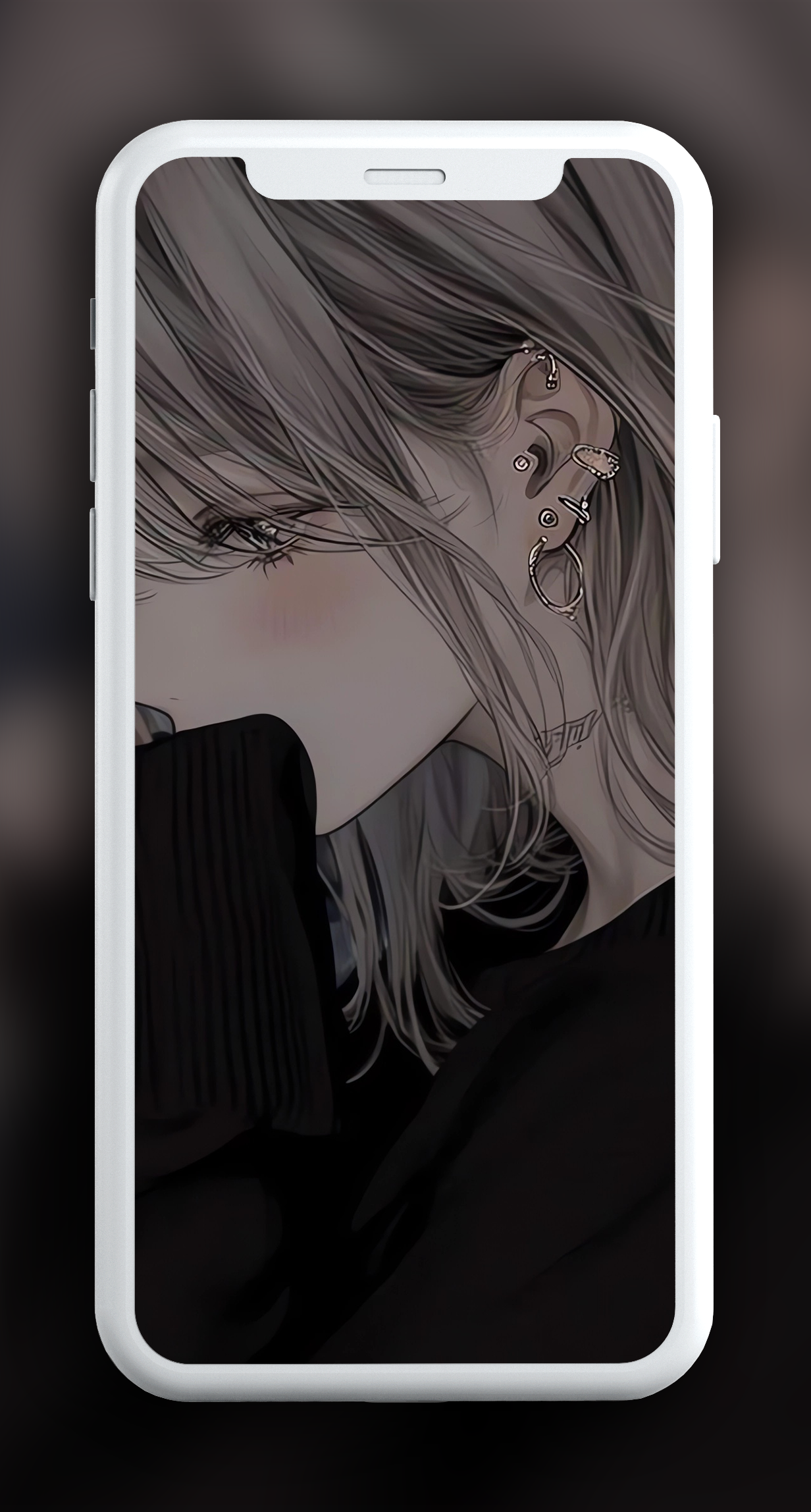 اسکرین شات 6 برنامه Black Aesthetic Wallpapers