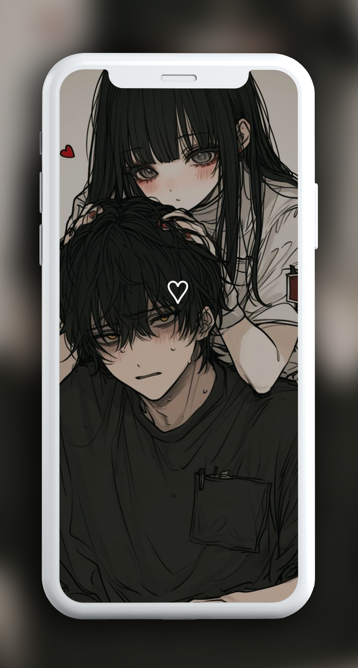 اسکرین شات 2 برنامه Black Aesthetic Wallpapers