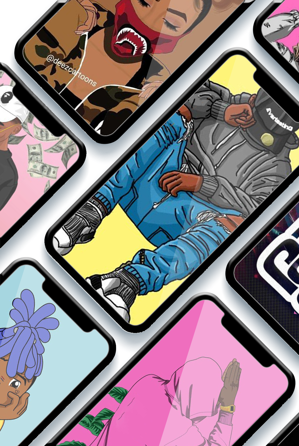 اسکرین شات 1 برنامه Dope Wallpaper