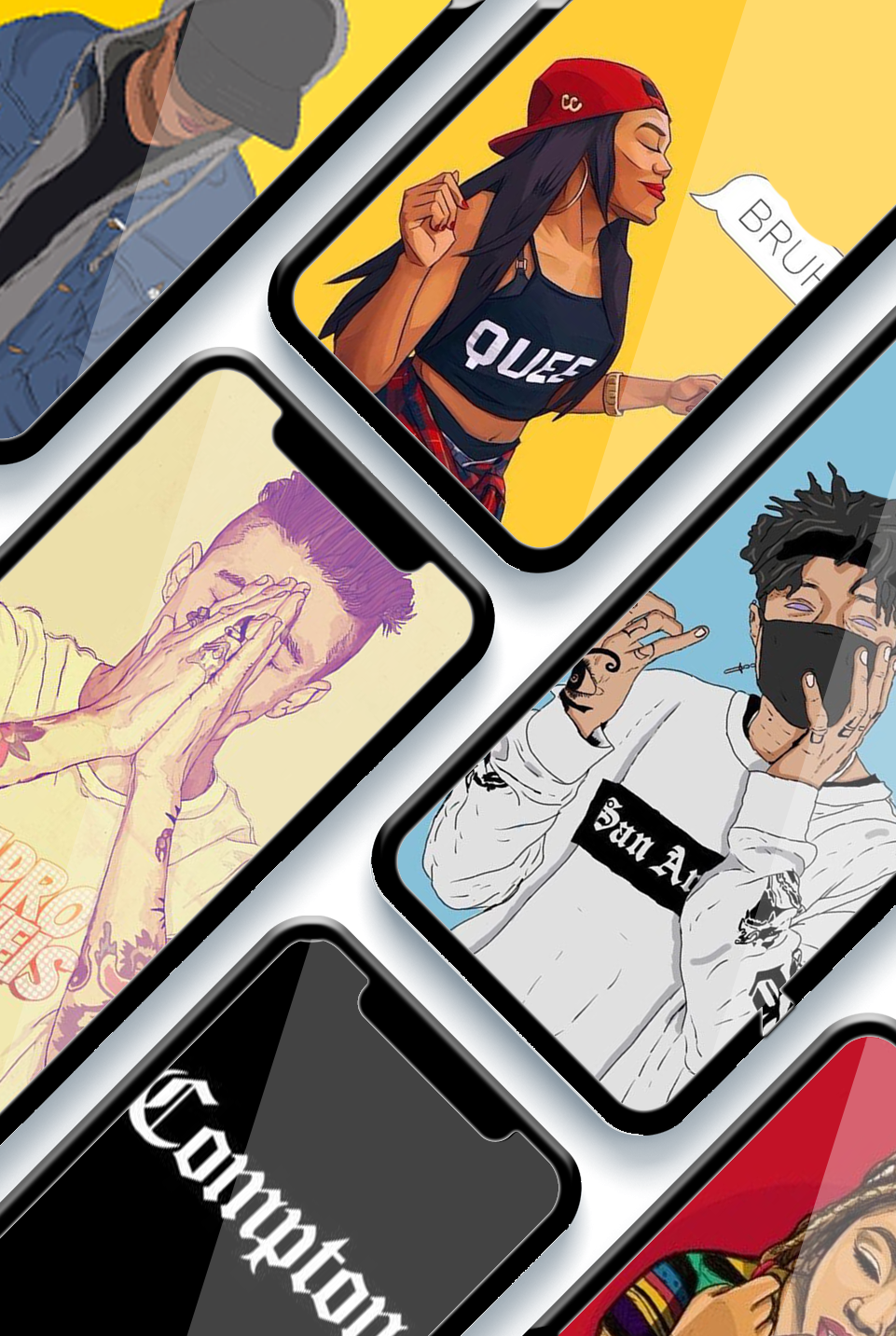 اسکرین شات 5 برنامه Dope Wallpaper