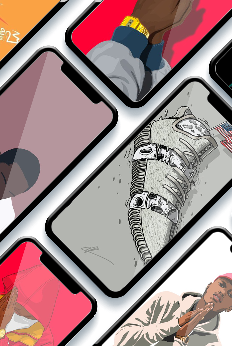 اسکرین شات 3 برنامه Dope Wallpaper