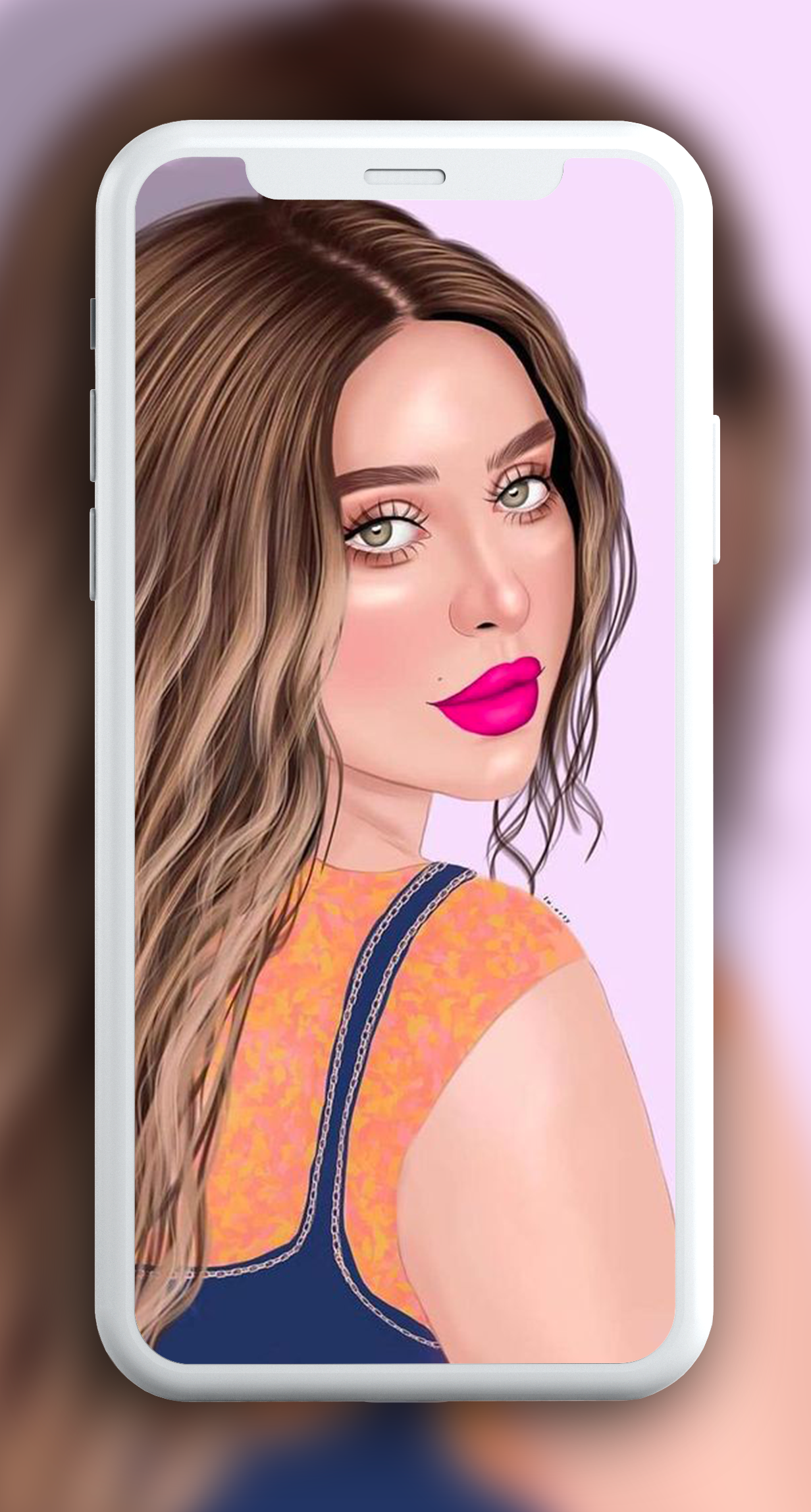 اسکرین شات 4 برنامه Girly M Wallpaper