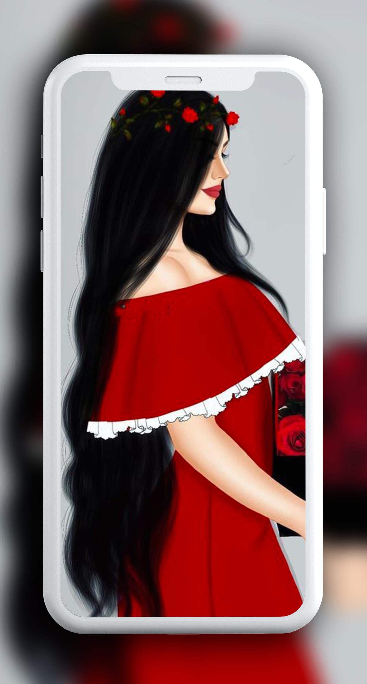 اسکرین شات 6 برنامه Girly M: Cute Beauty Wallpaper