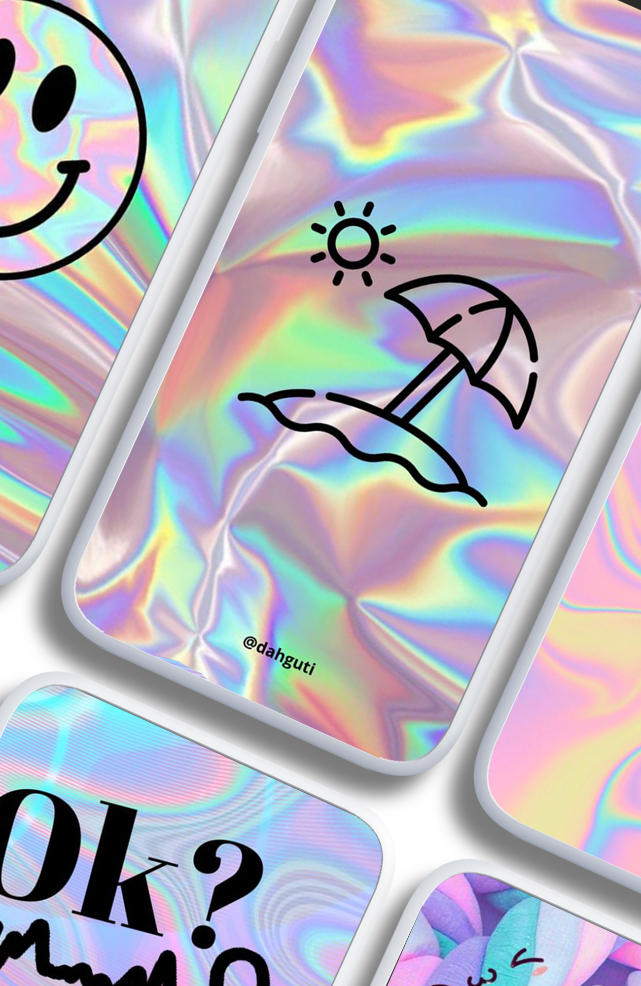 اسکرین شات 1 برنامه Holographic Wallpaper