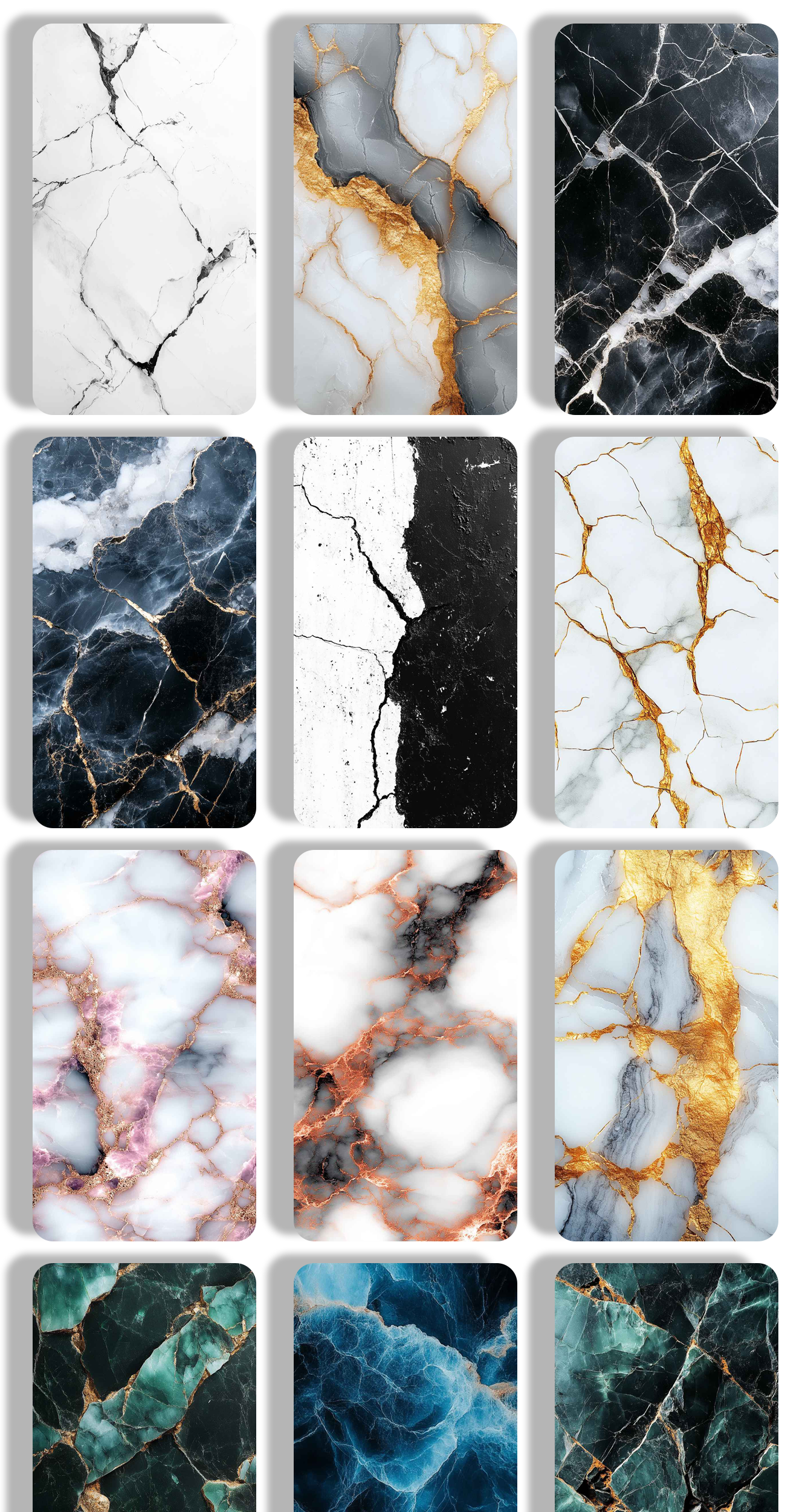 اسکرین شات 5 برنامه Aesthetic Marble Wallpaper