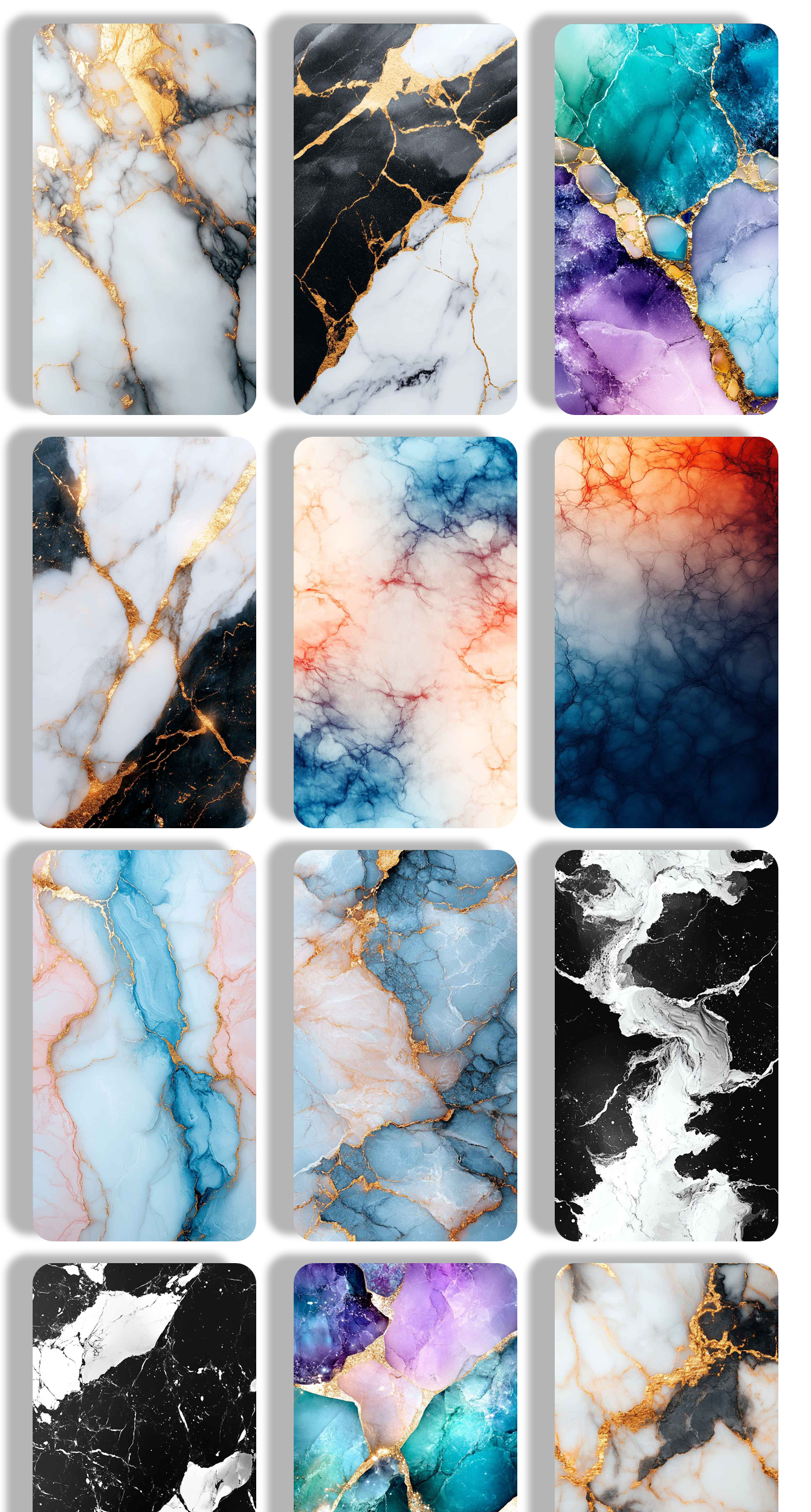 اسکرین شات 8 برنامه Aesthetic Marble Wallpaper