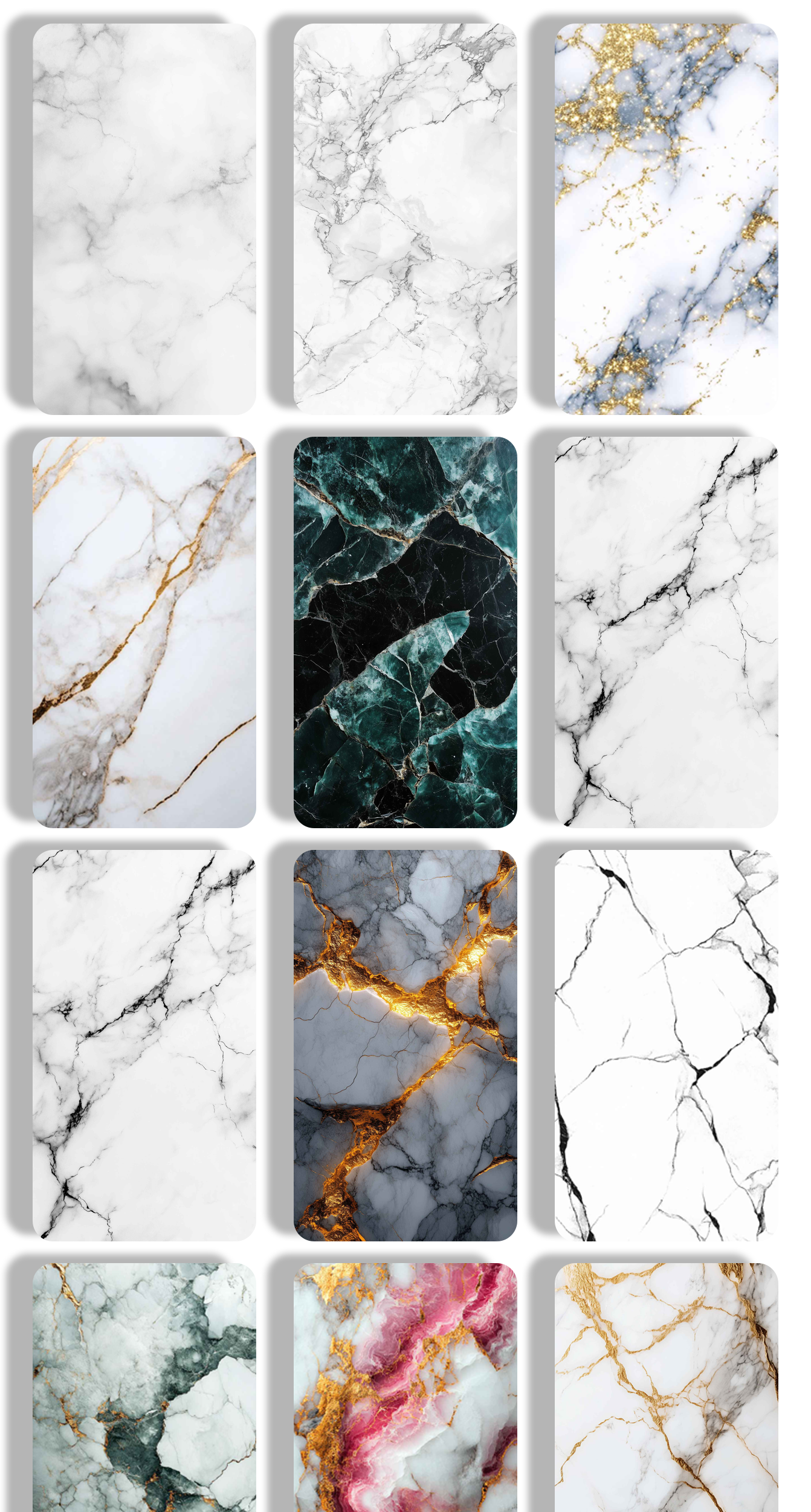 اسکرین شات 3 برنامه Aesthetic Marble Wallpaper