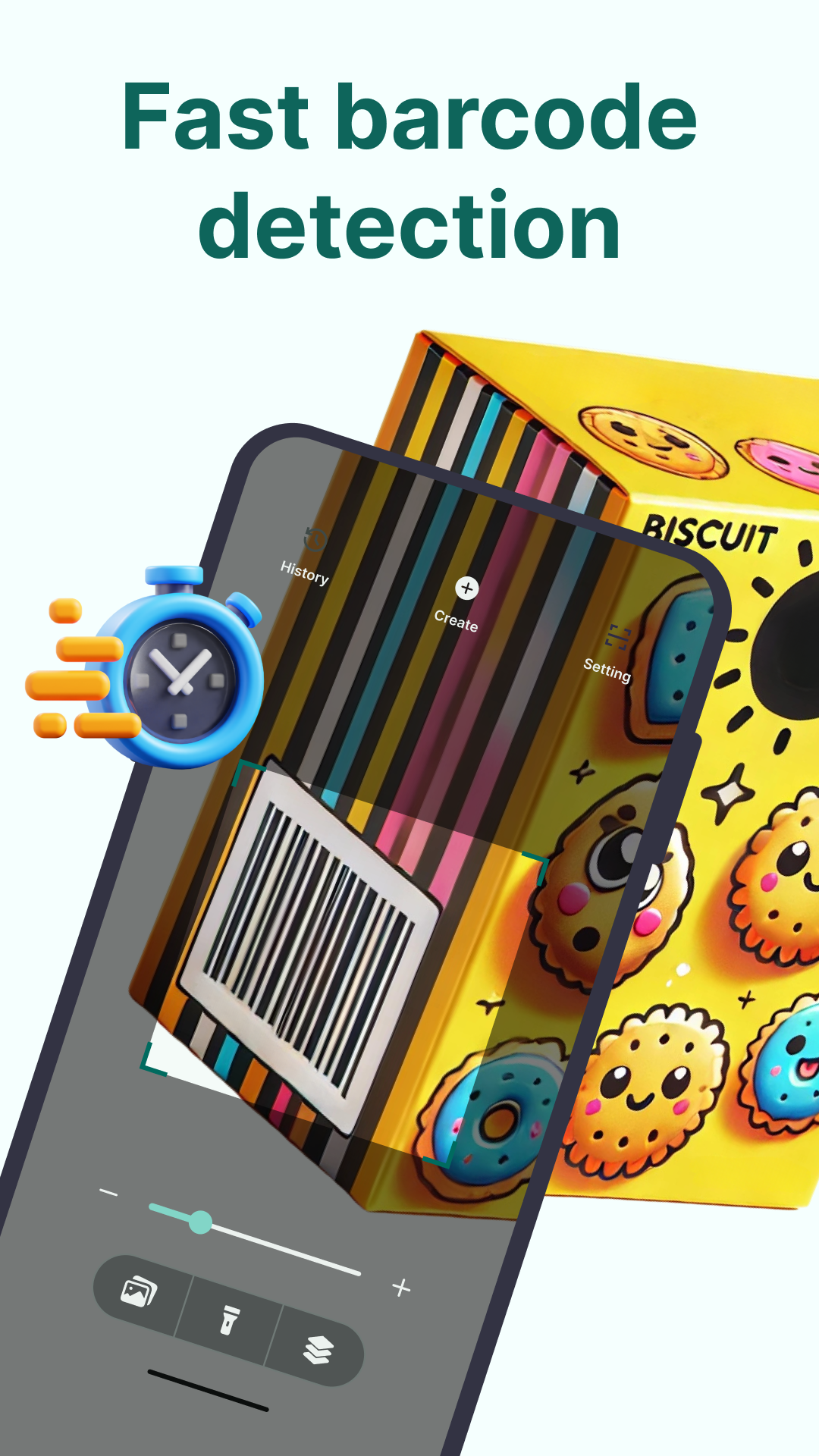 اسکرین شات 2 برنامه QR Code & Barcode Scanner