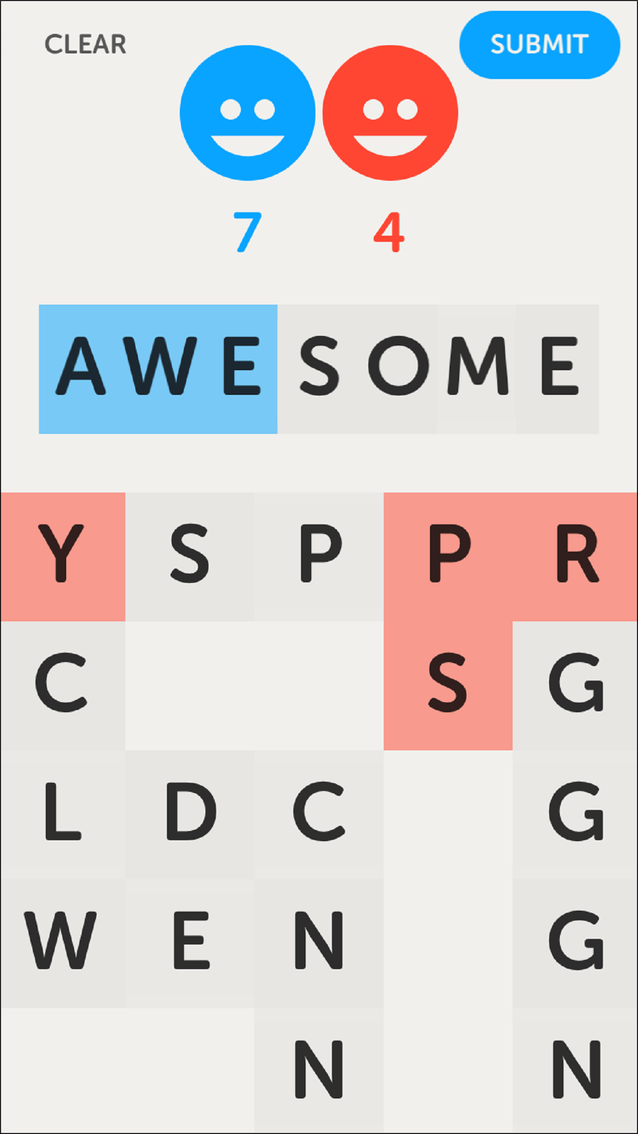 اسکرین شات 1 بازی Letterpress – Word Game