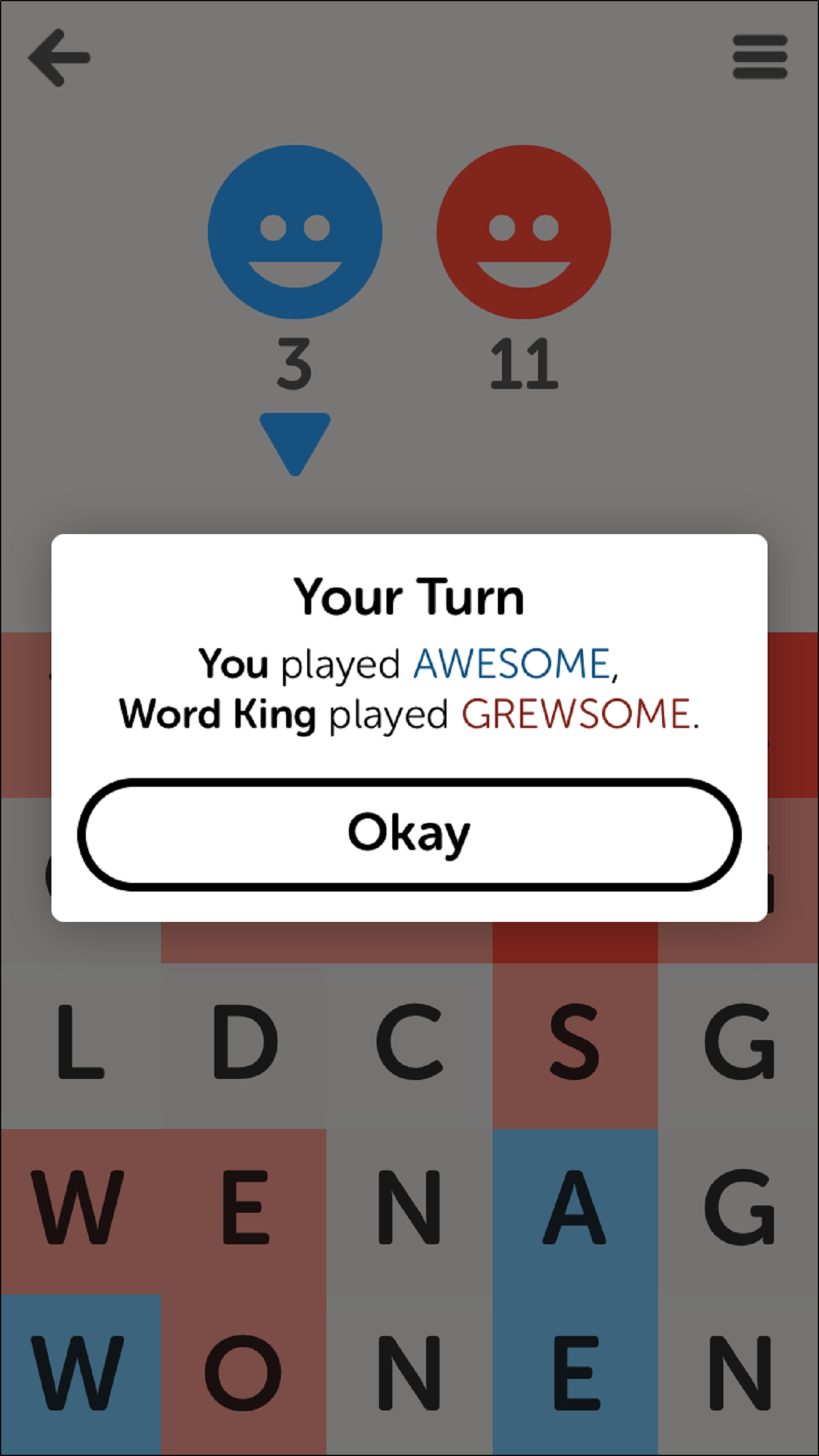 اسکرین شات 2 بازی Letterpress – Word Game