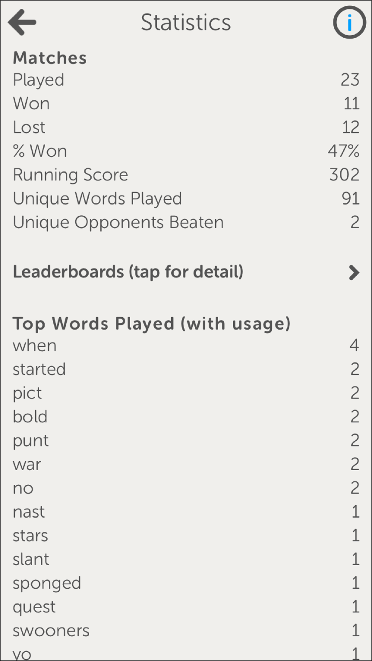 اسکرین شات 6 بازی Letterpress – Word Game