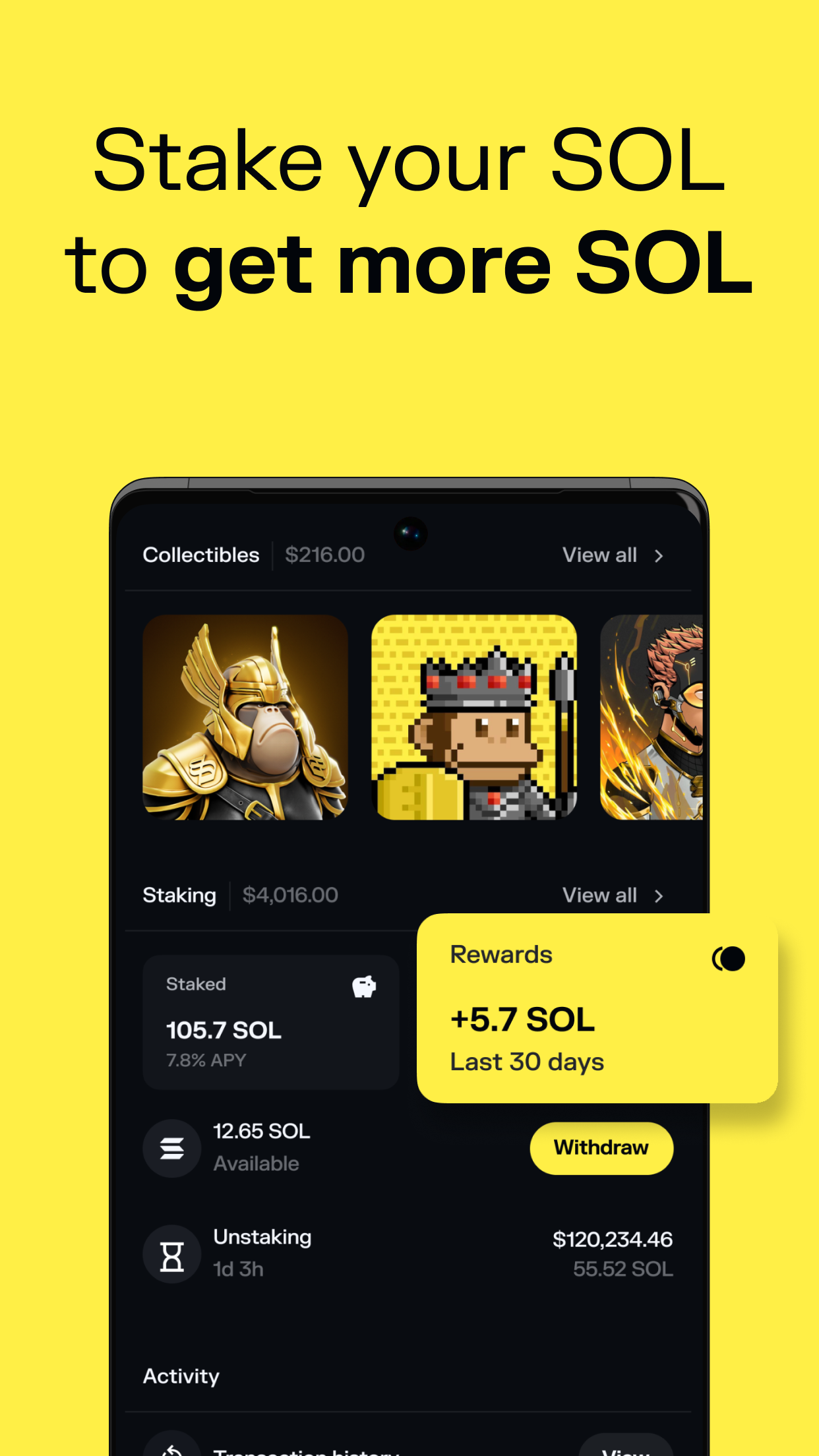 اسکرین شات 7 برنامه Solflare - Solana Wallet