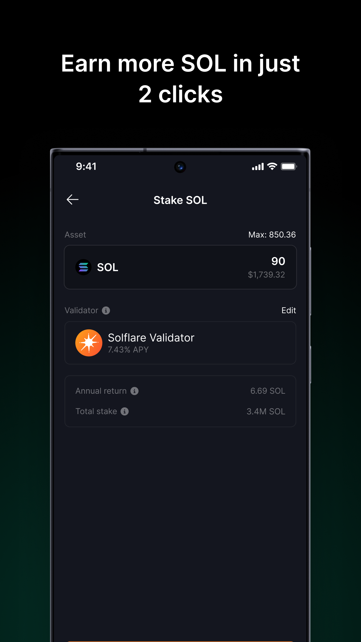 دانلود برنامه Solflare - Solana Wallet برای اندروید | مایکت