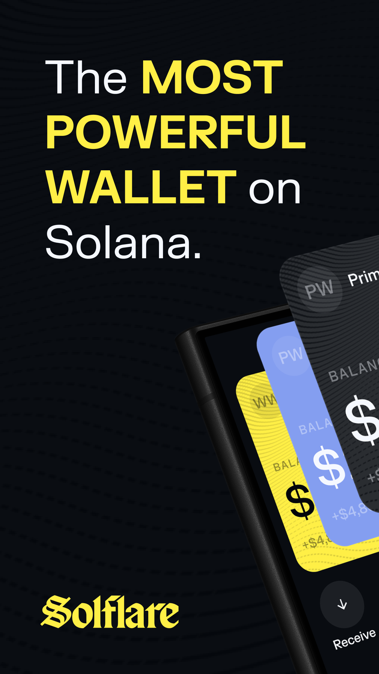 اسکرین شات 1 برنامه Solflare - Solana Wallet