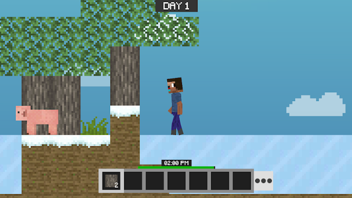 اسکرین شات 6 بازی Stickman vs Multicraft: Noob Survival