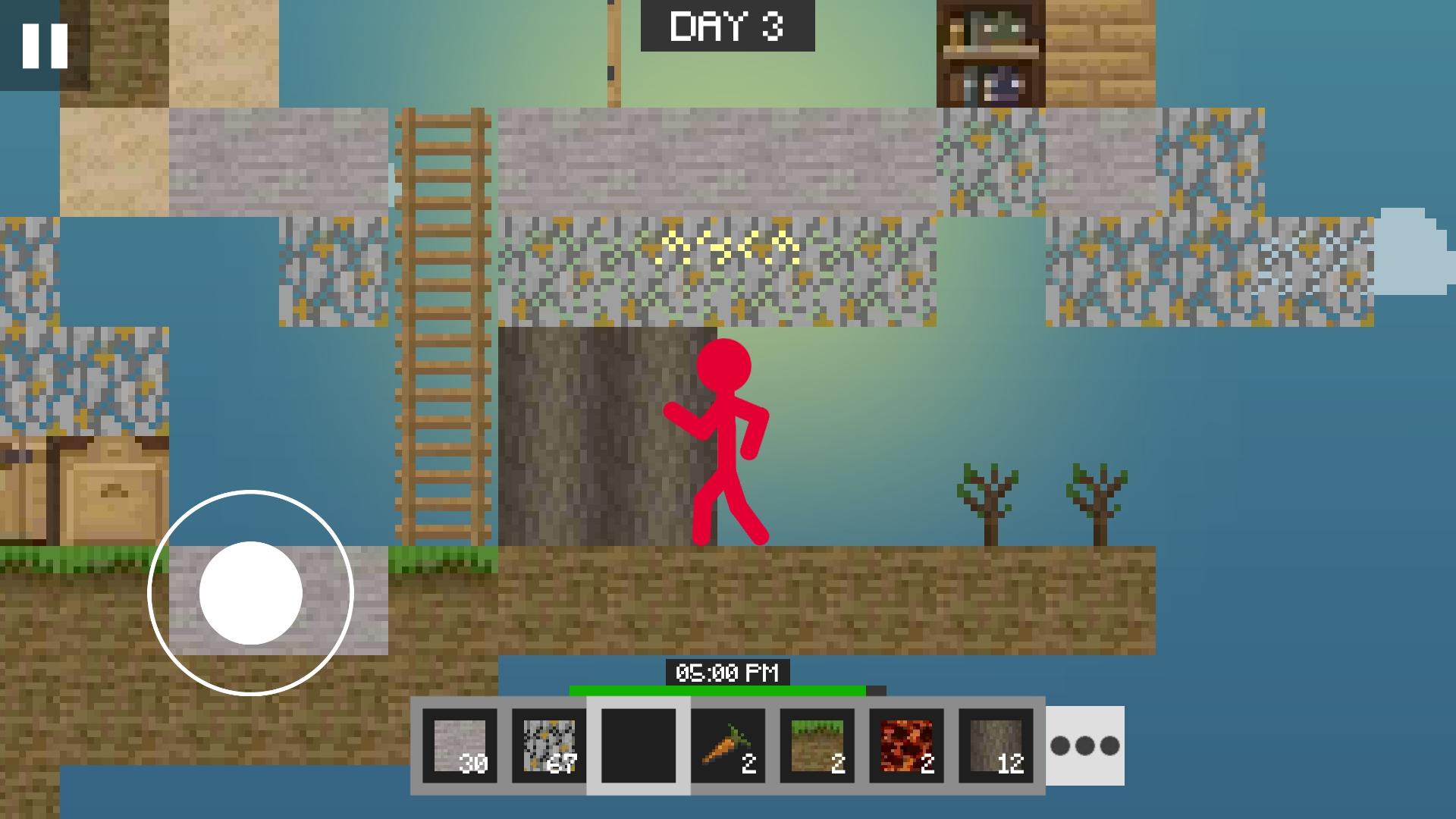 اسکرین شات 4 بازی Stickman vs Multicraft: Skyblock Craft