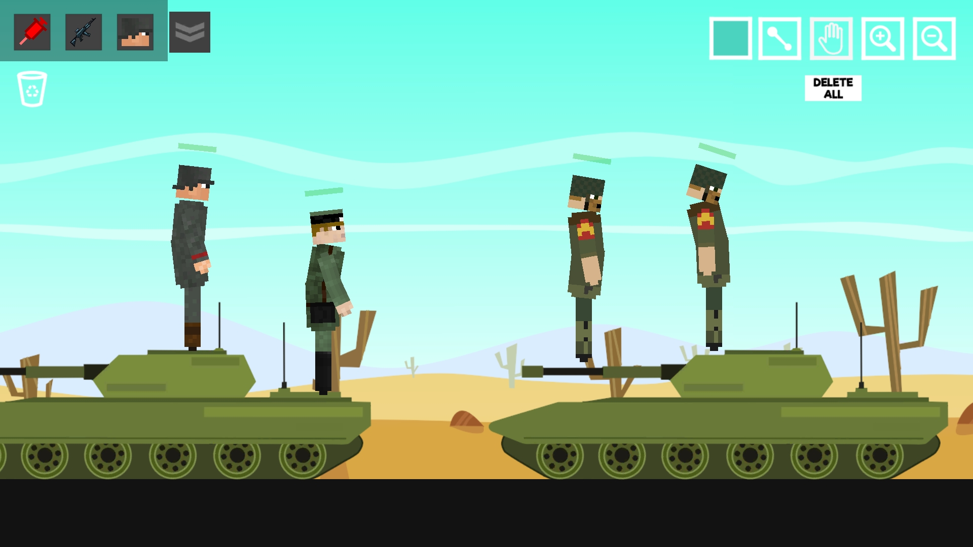 اسکرین شات 4 بازی World War Playground