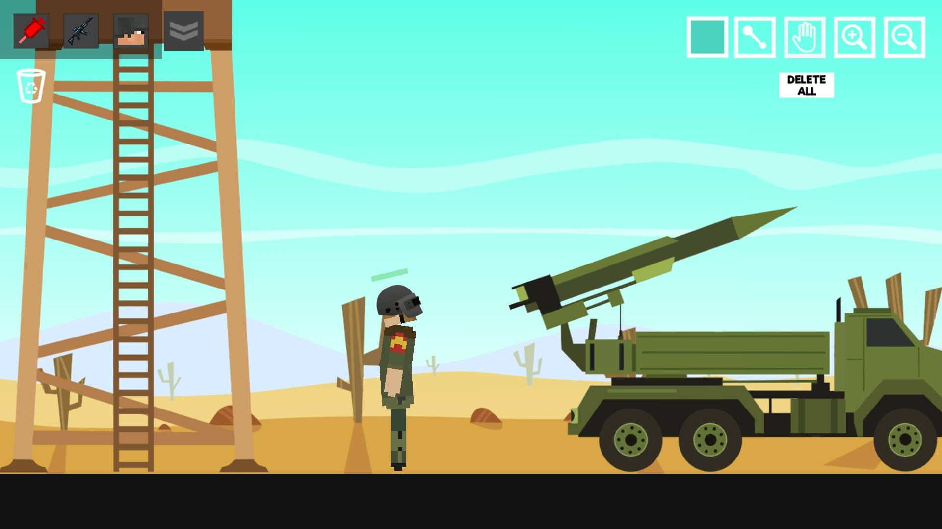 اسکرین شات 1 بازی World War Playground