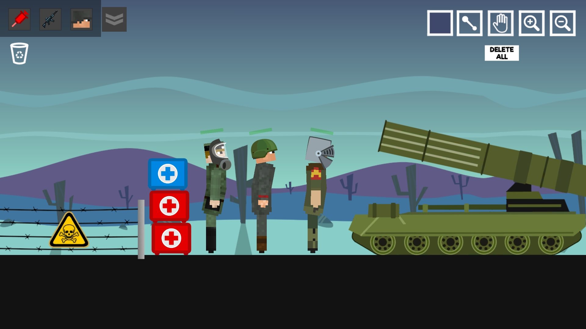 اسکرین شات 2 بازی World War Playground