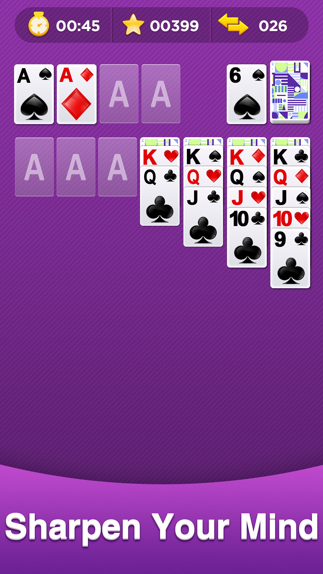 اسکرین شات 5 بازی Classic Solitaire