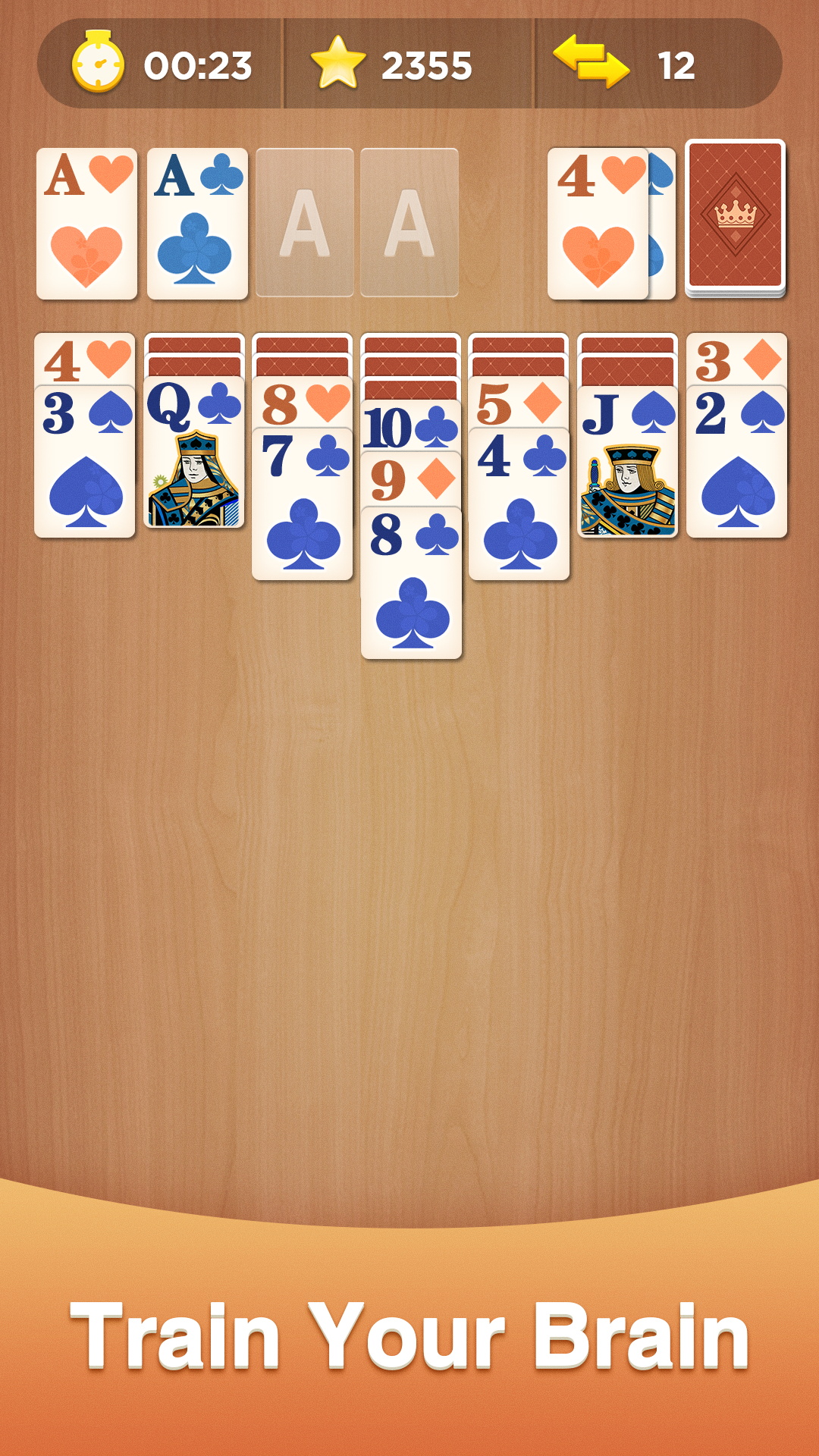 اسکرین شات 3 بازی Classic Solitaire