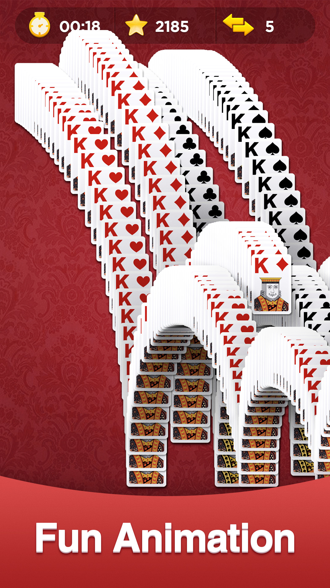 اسکرین شات 2 بازی Classic Solitaire