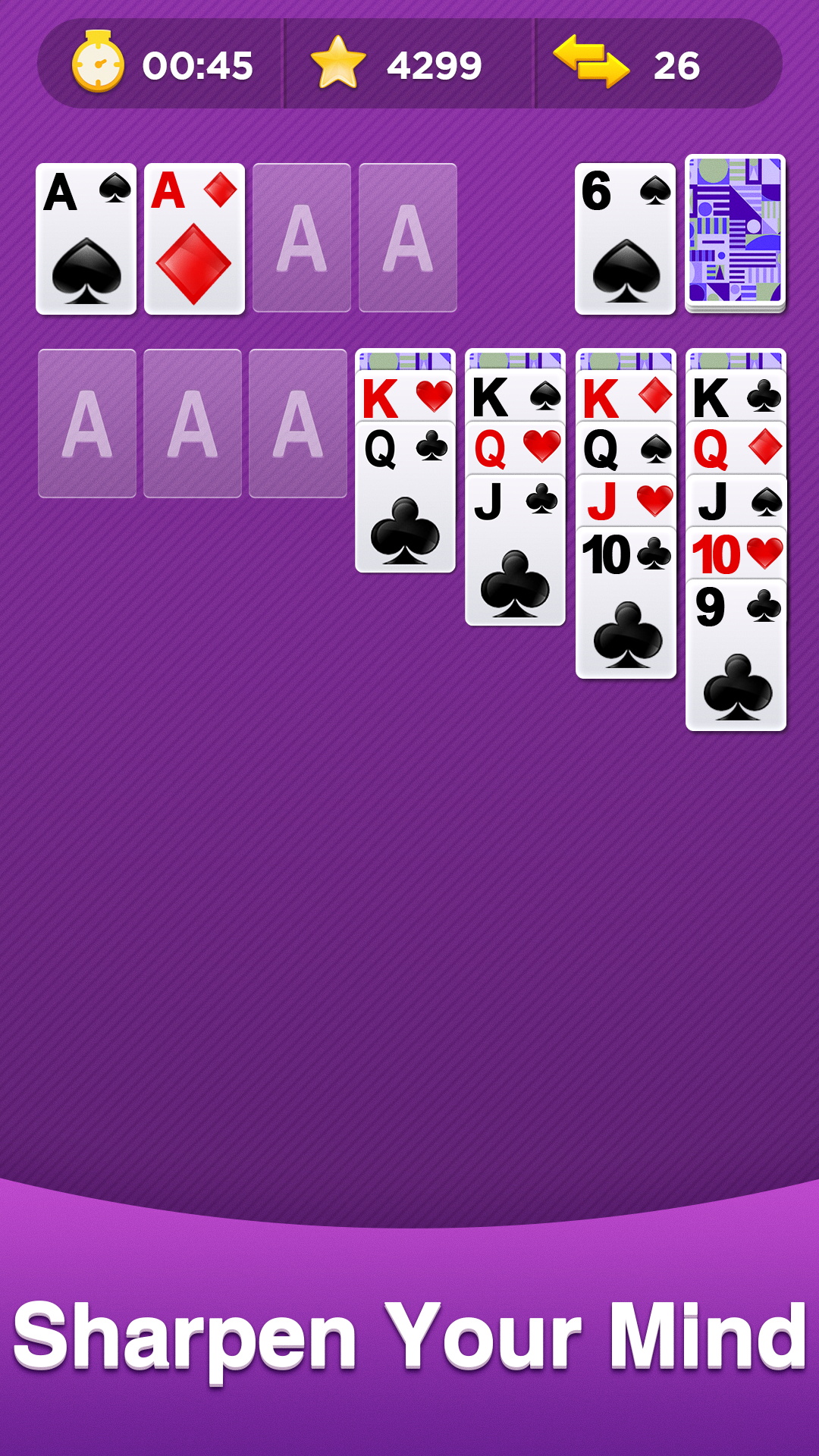 اسکرین شات 5 بازی Classic Solitaire