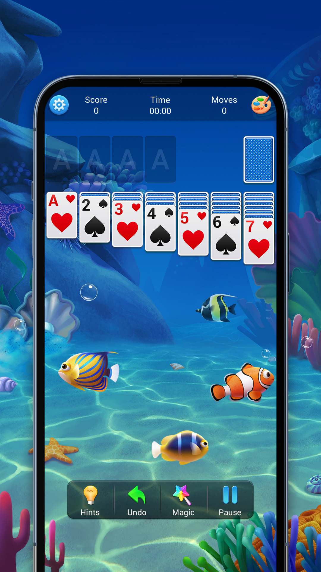 اسکرین شات 1 بازی Solitaire, Klondike Card Games