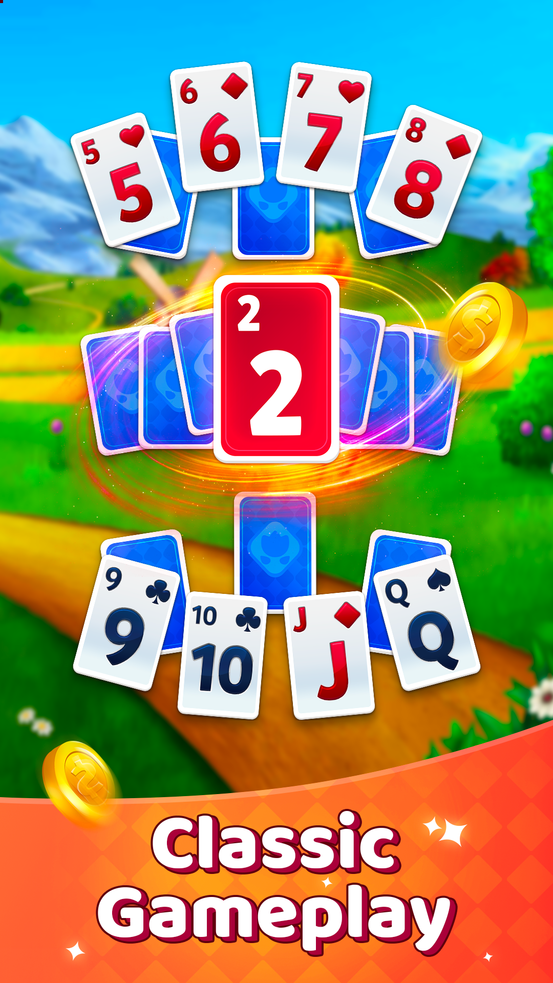 اسکرین شات 2 بازی Solitaire Tripeaks Farm Harves