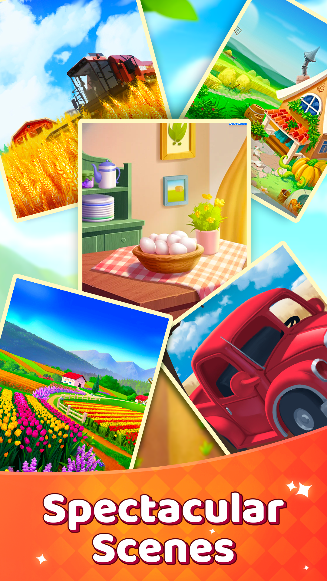 اسکرین شات 6 بازی Solitaire Tripeaks Farm Harves
