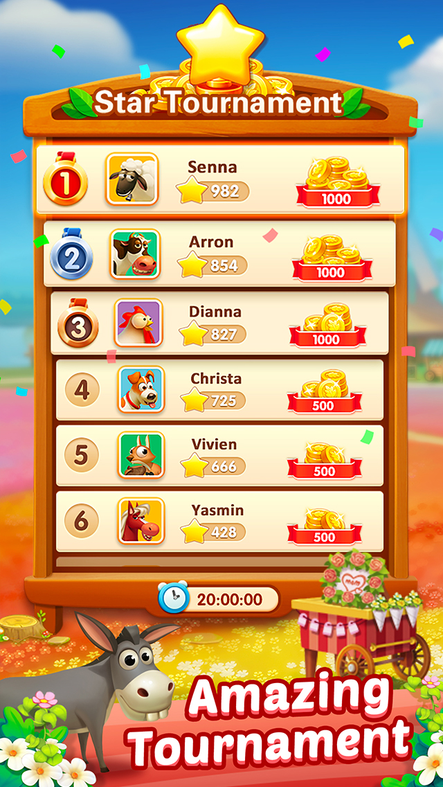 اسکرین شات 8 بازی Solitaire - My Farm Friends