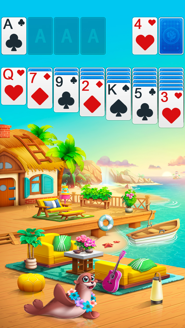 اسکرین شات 4 بازی Solitaire