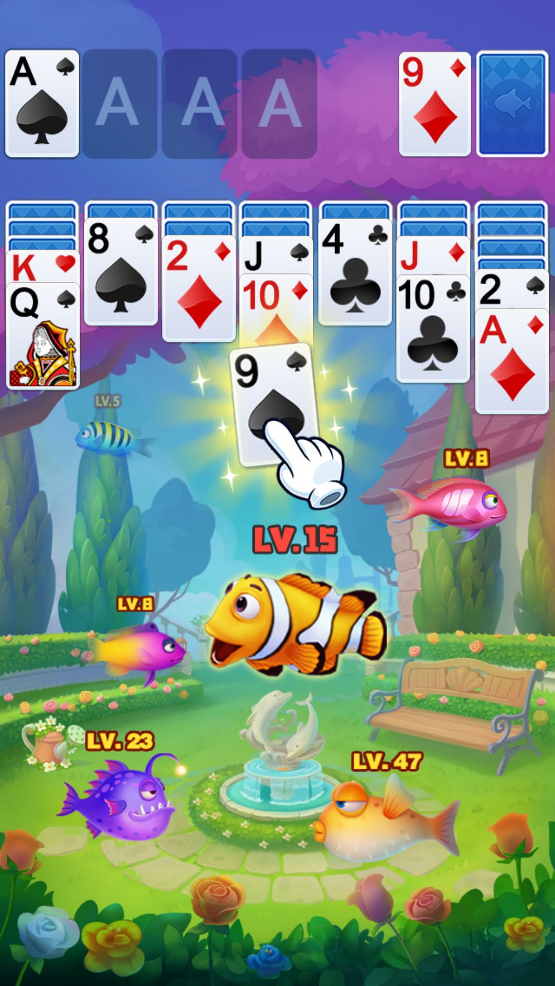 اسکرین شات 4 بازی Solitaire