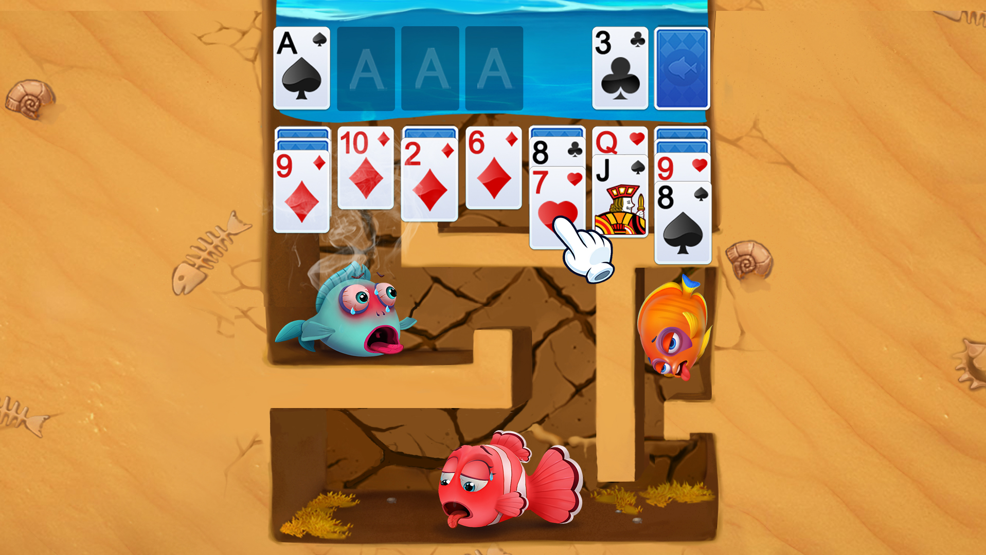 اسکرین شات 2 بازی Solitaire