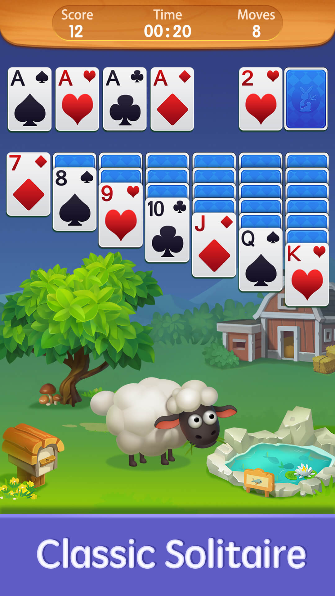 اسکرین شات 1 بازی Solitaire Farm