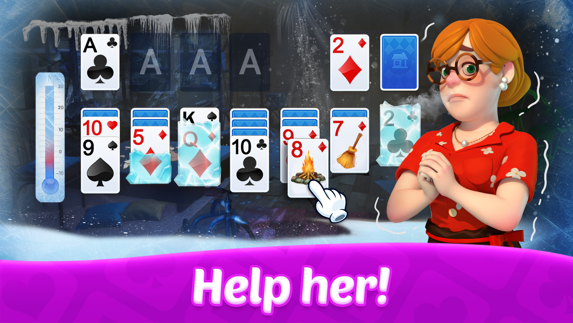 اسکرین شات 1 بازی Solitaire: Card Games