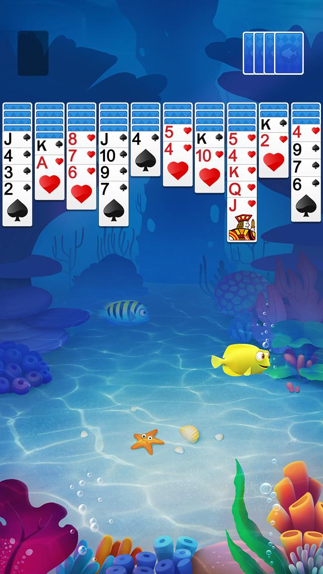 اسکرین شات 2 بازی Spider Solitaire