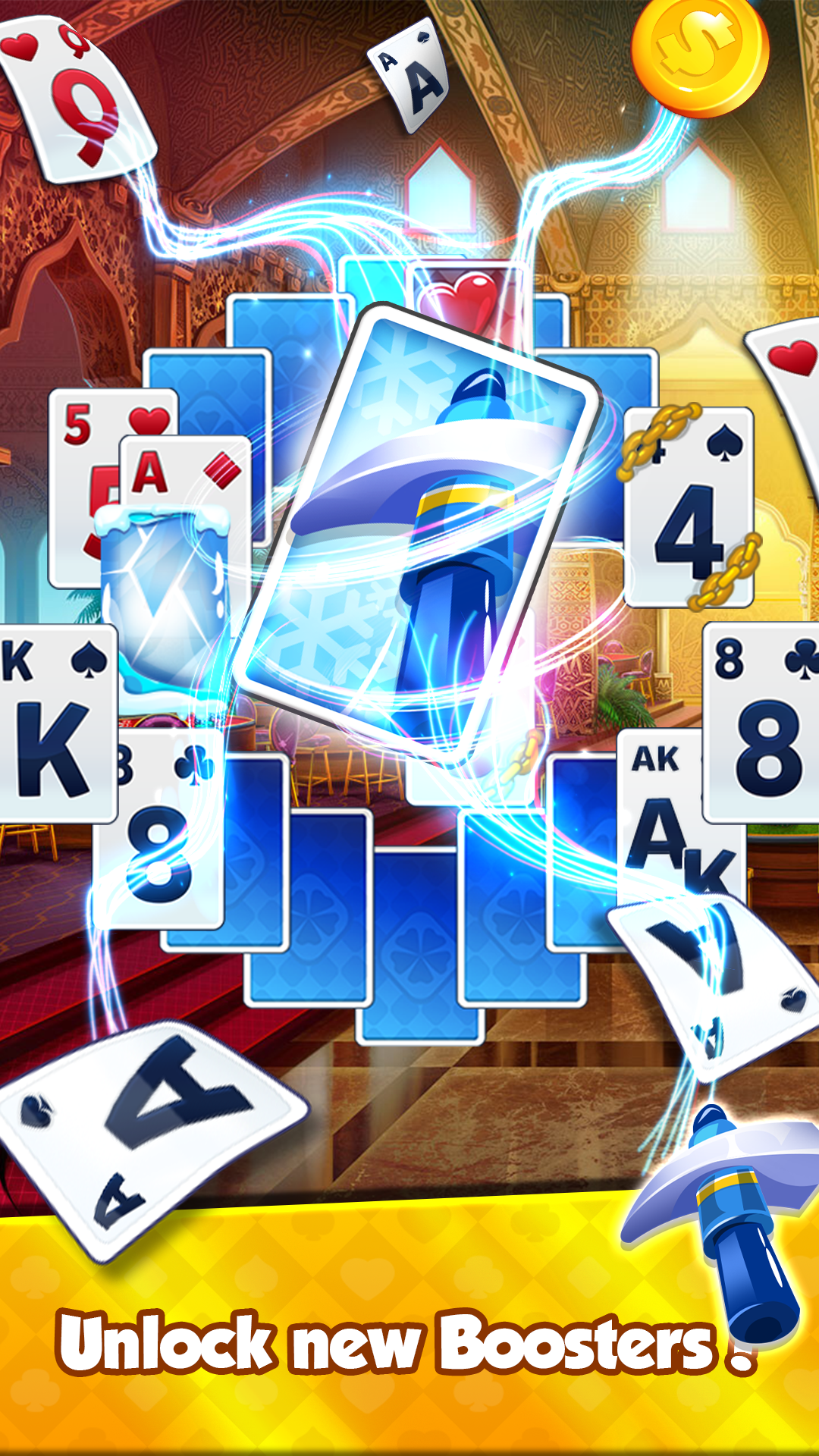 اسکرین شات 3 بازی Solitaire Adventure Tripeaks